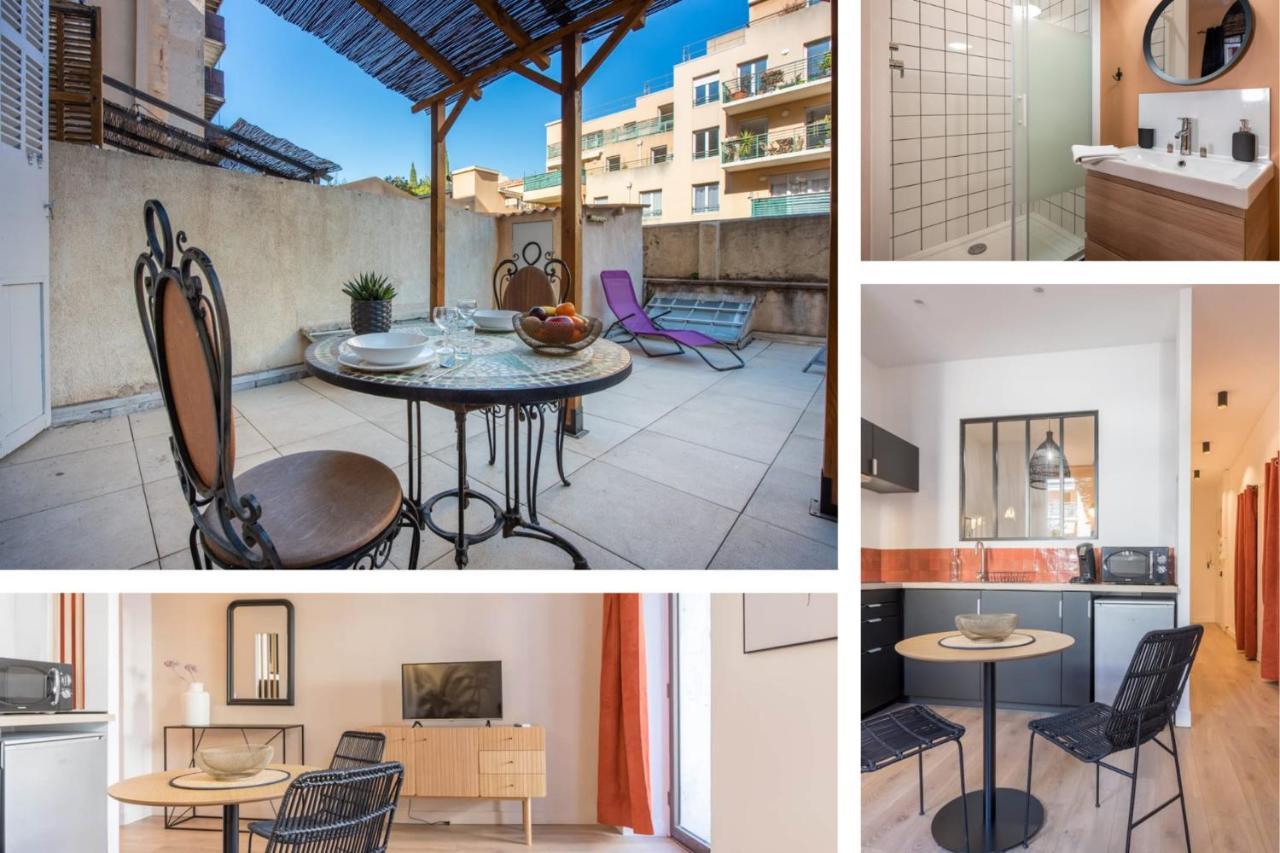 Bain De Soleil ! Terrasse Clim Wifi Netflix Marseille